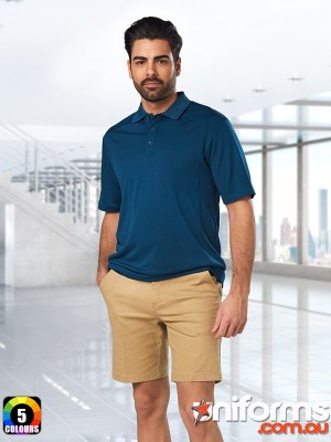 Winning Spirit Mens Stretch SlimFit Boston Chino Short (M9381) 